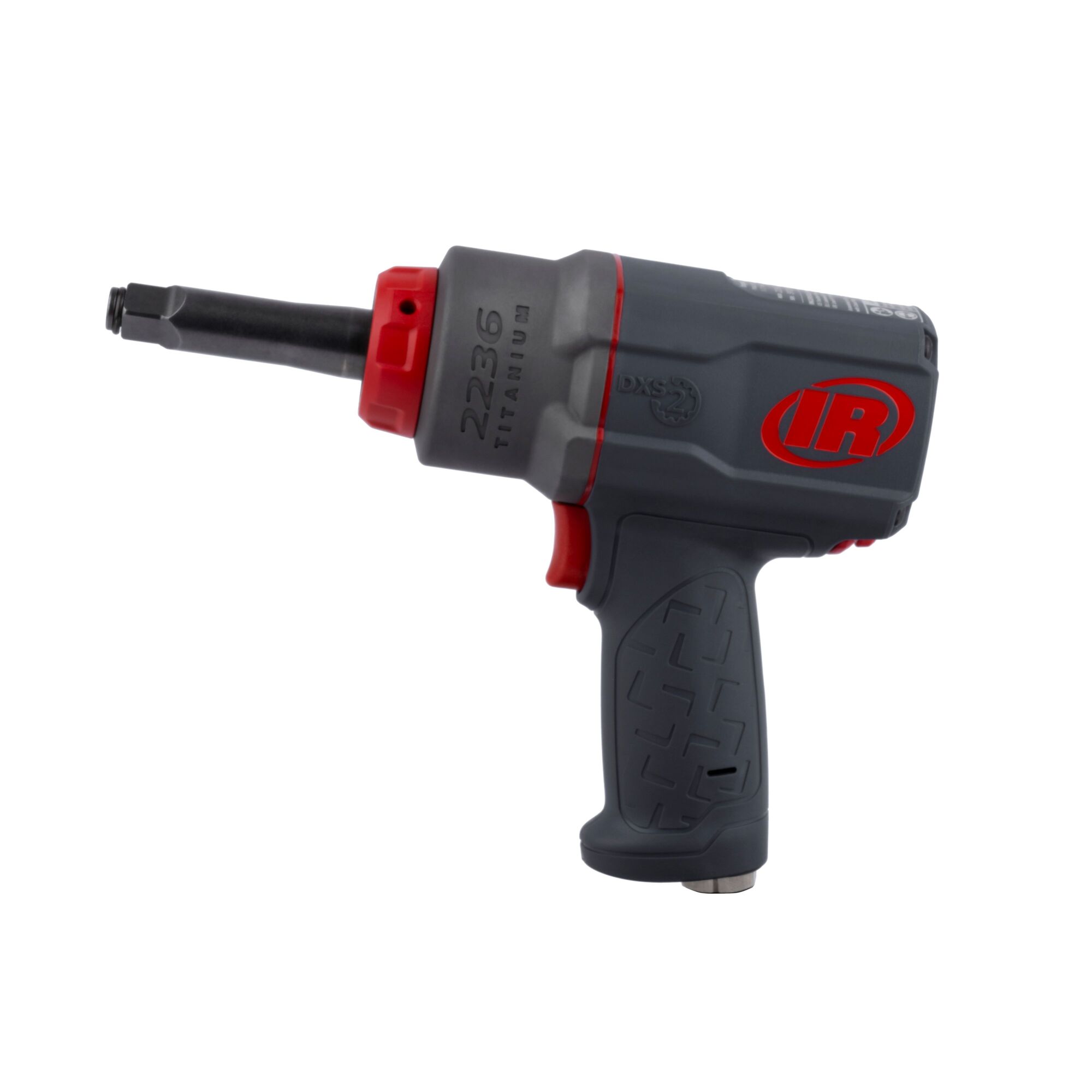 DXS2 1/2" Impact Wrench w/2" Extended Anvil, 1,500lbs torque, DXS anvil exchange system, Quiet & Lightweight, 2236QTiMAX-2
